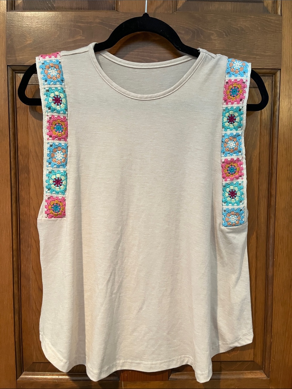 Boho Crocheted Sleeveless Top